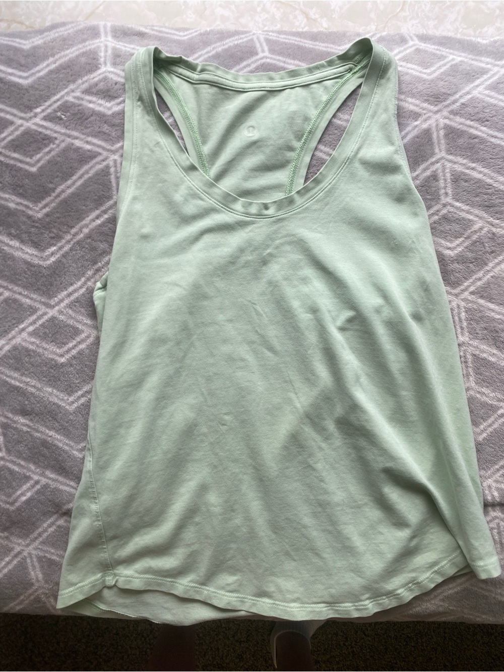 lululemon athletica Mint Green Racerback Tank